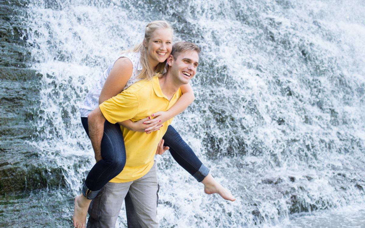 Albion Falls: Emily & Joel | Burlington Engagement Photographer