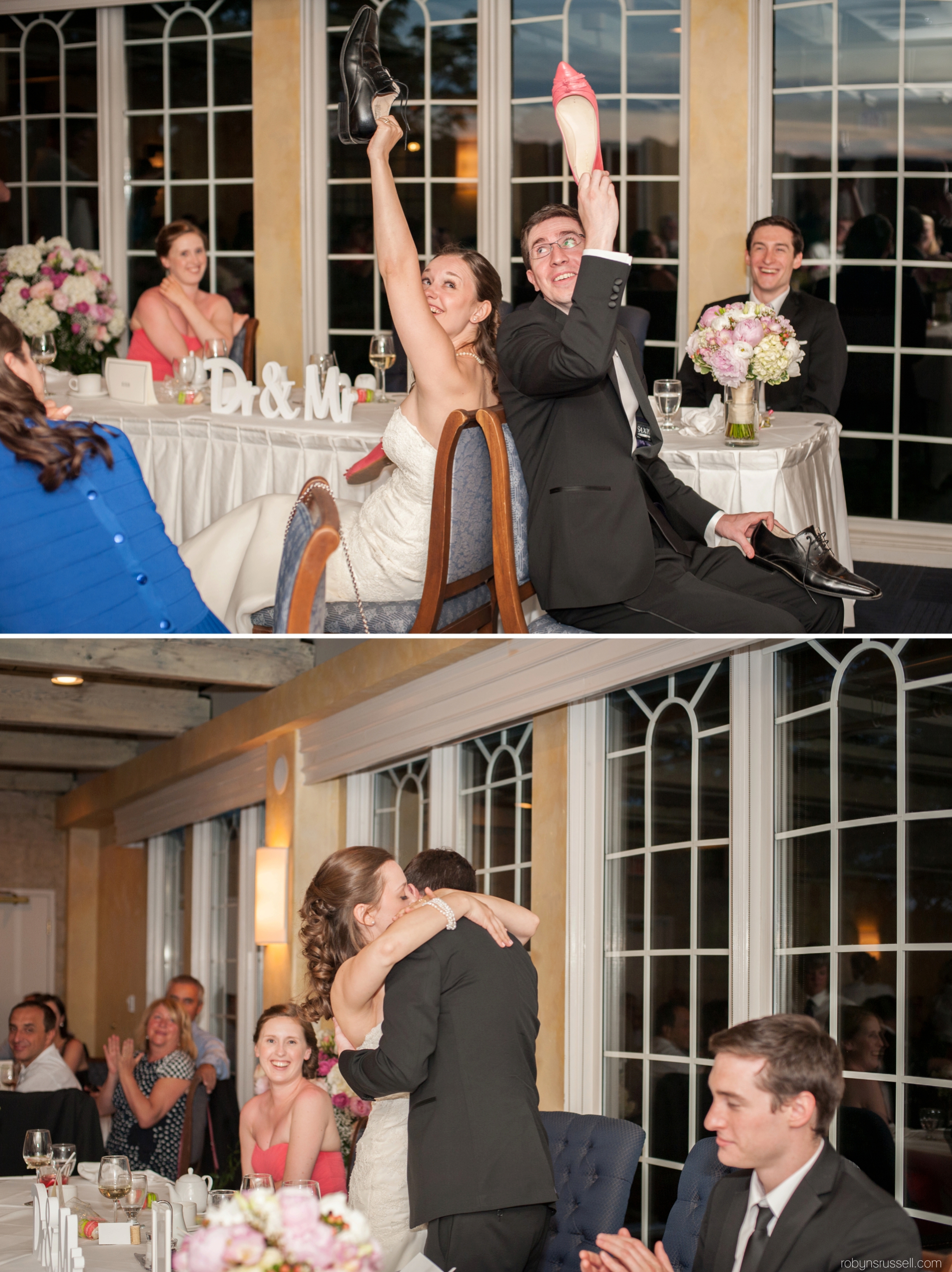 38-bride-and-groom-kiss-during-reception-wedding-shoe-game.jpg